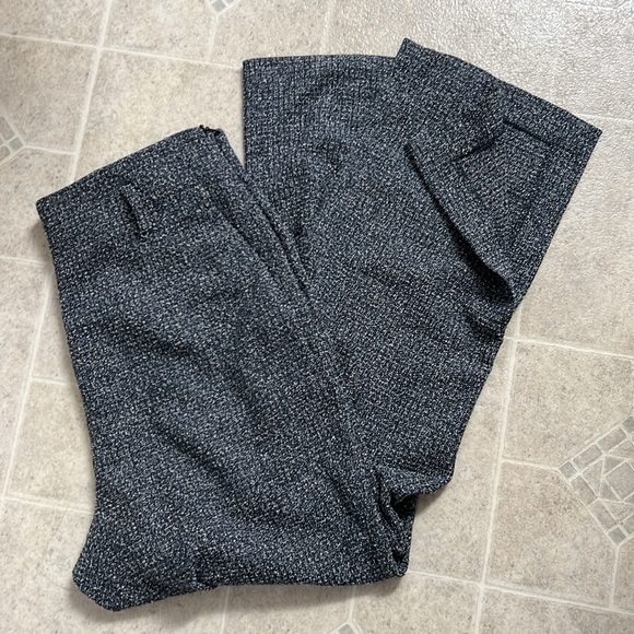 Zara tweed high waisted pants size L - Picture 6 of 6